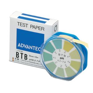 pH試験紙 ロールタイプ BTB ADVANTEC 7011020 (63-1236-70)