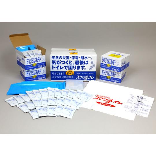 非常時用排便収納袋 スケットイレ 1箱 100回入 ニッソーファイン S-100C (63-1271...