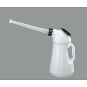 瑞穂化成工業 オイルジョッキ フタ付 2L 0151 (63-1277-59)