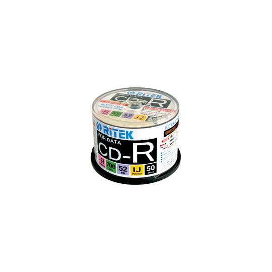 データ用CD-R 50枚 Ri-JAPAN CD-R700EXWP.50RT C (63-1554-...