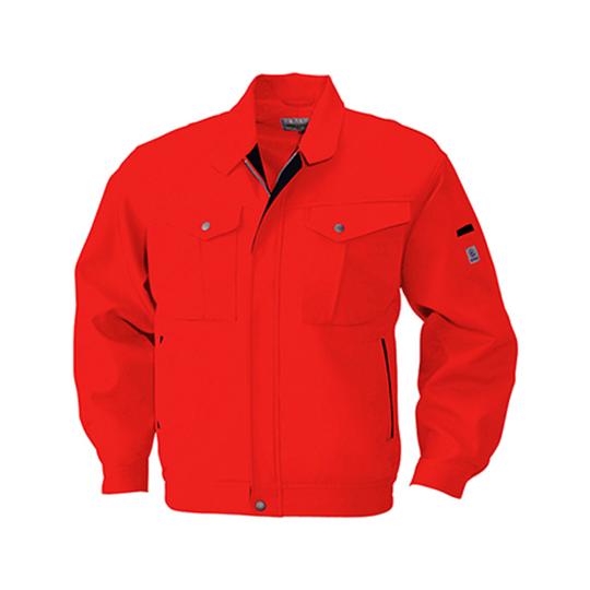 ジャケット レッド×ブラック ビッグボーン 2625-47-5L (63-1784-84)