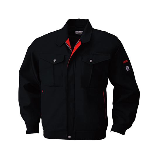 ジャケット ブラック×レッド ビッグボーン 2625-74-L (63-1785-09)