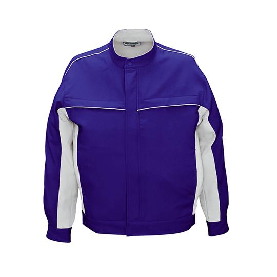 長袖ジャケット ロイヤルブルー×シルバーグレー ビッグボーン 2626-56-S (63-1785-...