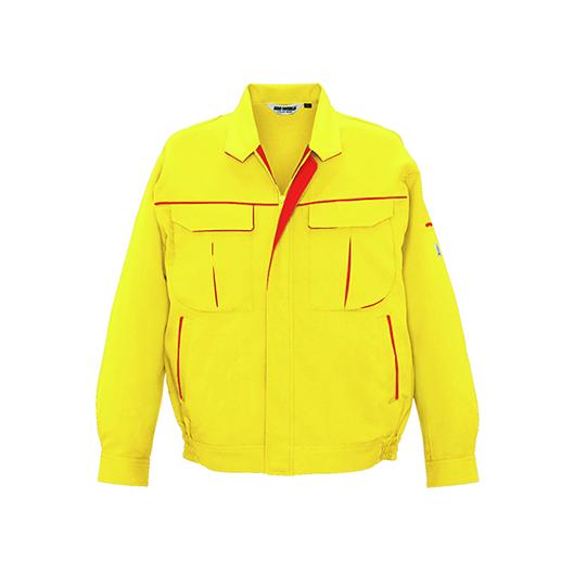 長袖ジャケット イエロー×レッド ビッグボーン 2627-34-LL (63-1785-65)