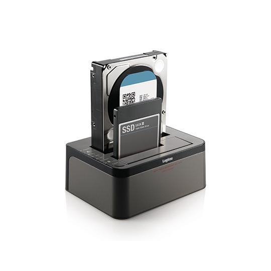 エラースキップ搭載 2BAY Duplicator Logitech ロジテック LGB-2BDPU...