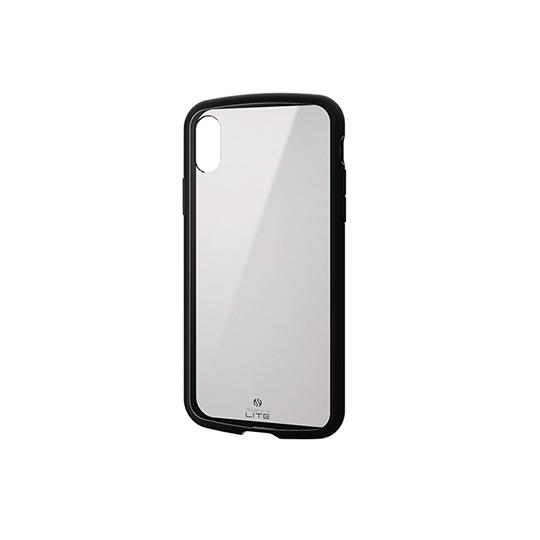 エレコム iPhone XS用TOUGH SLIM LITE クリア クリア PM-A18BTSLC...