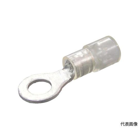 環境配慮形絶縁被覆付丸形端子R形 50個入 より線0.3〜1.65 ニチフ TMEX 1.25-10...
