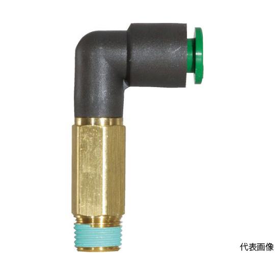 FRワンタッチ-ロングエルボユニオン SMC KRW08-02S (63-2076-71)