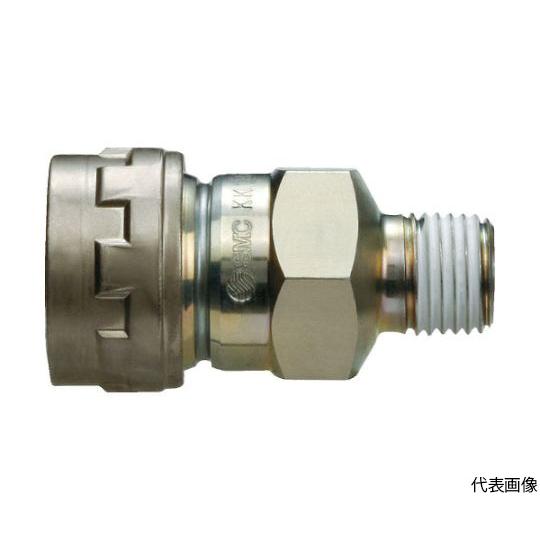 SカプラーKK130準標準ソケットオネジ SMC KK130L-02MS (63-2084-33)