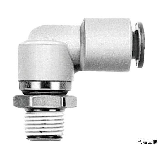 ロータリーワンタッチ-ハーフユニオン SMC KSL08-02S (63-2123-64)