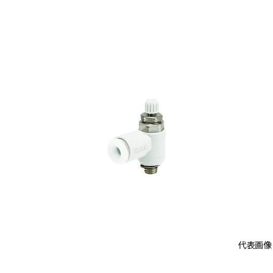 ワンタッチ管継手付スピードコントローラ ステンレスシリーズ SMC AS2211FG-01-08S ...