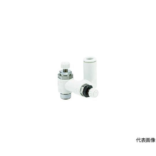 ワンタッチ管継手付デュアルスピードコントローラ SMC ASD630F-04-10S (63-218...