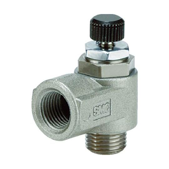 低速制御用スピードコントローラ 標準タイプ 金属ボディ SMC AS2200M-01 (63-219...