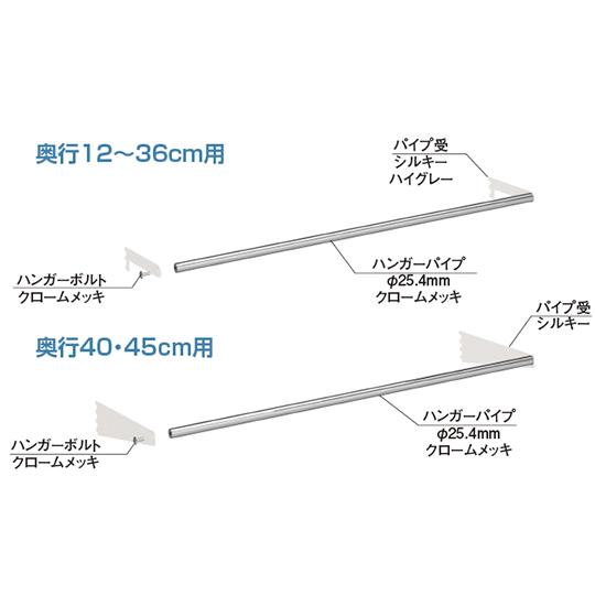 PXハンガーセット 間口120cm 中日販売 638-12-25 (63-2873-04)