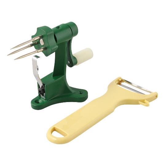 手動式 柿皮むき機ヘタ取付 コジマ KJ-401 (63-2888-19)