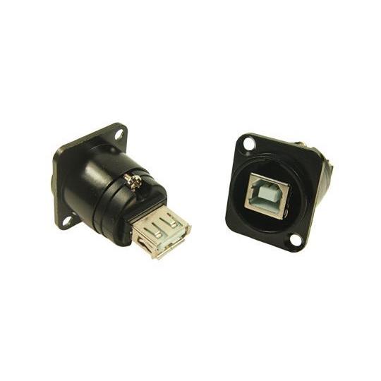 USBコネクタ タイプB USB2.0メス ポート数2 RS Pro 124-6393 (63-29...