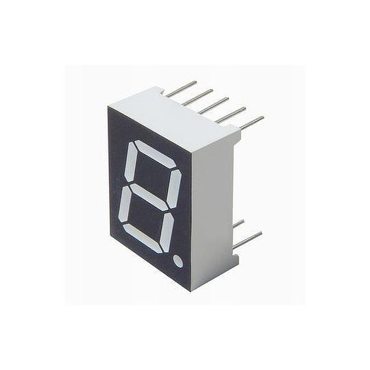 7セグメントLED 1桁・緑・カソード Linkman KW1521C2B (63-3049-24)