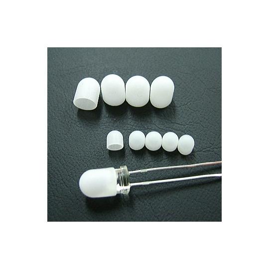 LED拡散キャップ 乳白色 5MM*1 (63-3049-91)