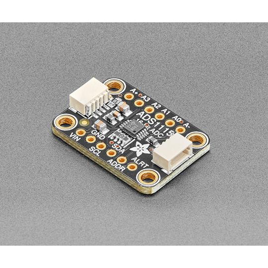 ADS1115搭載ADコンバーター 16ビット Adafruit 1085 (63-3077-37)