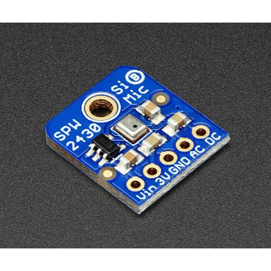 Adafruit Silicon MEMS Microphone Breakout - SPW243...