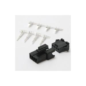 ナイロンコネクターSM 4Pメス/オスハウジング+コンタクトセット Linkman ZL2505-4PS (63-3101-22)
