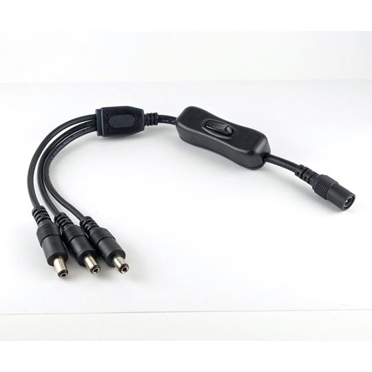 DCケーブル DCメス-DCオスx3 スイッチ付き EM-DCCABLEJ-DCMX3-SW (63...