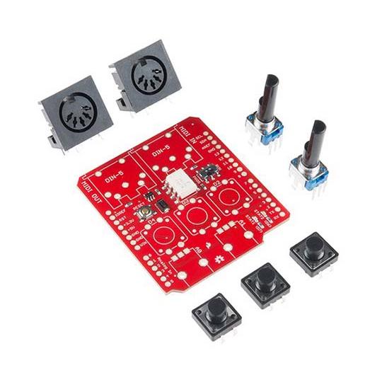 MIDIシールド SparkFun DEV-12898 (63-3112-41)
