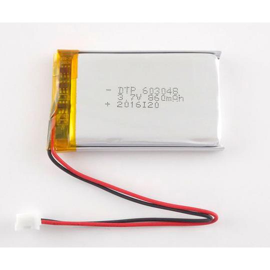 リチウムイオンポリマー電池 3.7V 860mAh DTP603048 PHR (63-3112-7...