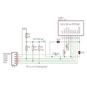 I2C接続の小型LCD搭載ボード 3.3V版 ...の詳細画像3