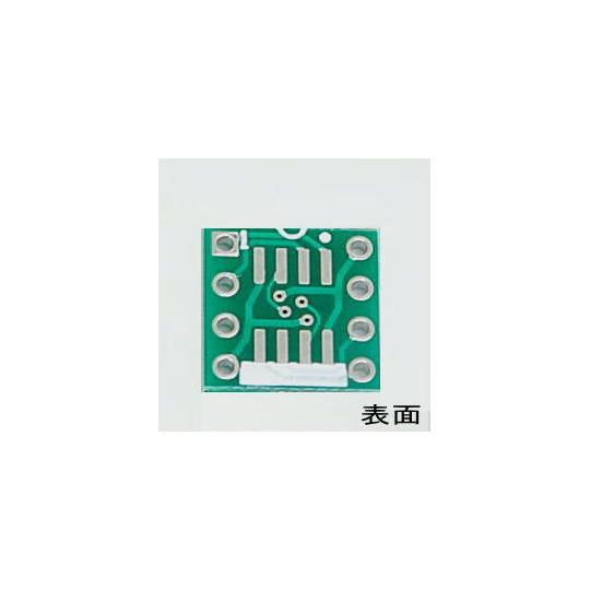 8PINSOIC 1.27mmピッチ 0.65mmピッチ →DIP変換基板 10個 アスラボ MSO...