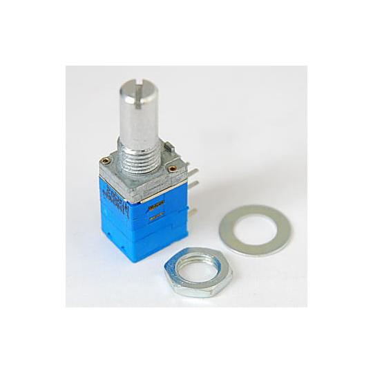 スイッチ付2連式ボリューム A特性 5kΩ Linkman RD925S-QA1-A502 (63-...