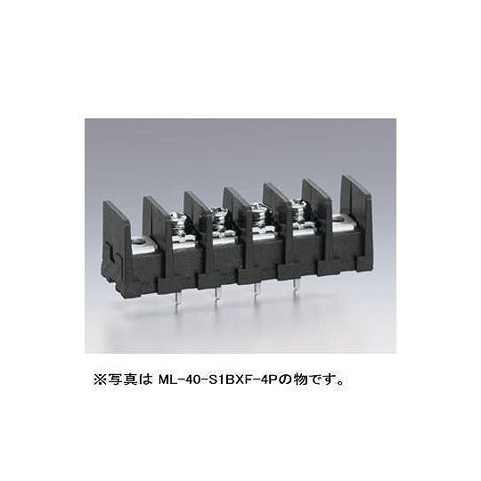 貫通型端子台 プリント基板用取付部なし 角座金付ネジ 6極 サトーパーツ ML-40-S1BYF-6...