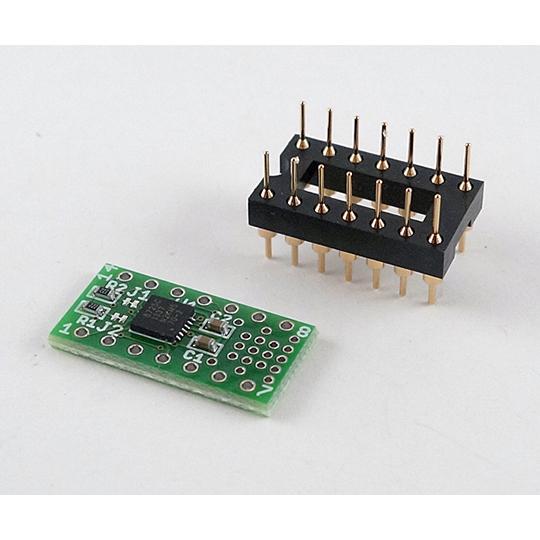 A/Dコンバーターモジュール レベルシフト回路内蔵 マルツエレック MSX8725C (63-315...