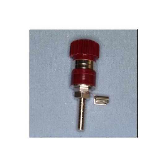 絶縁ターミナル 取付孔Φ8.7mm 赤 サトーパーツ T-381-12-R (63-3162-95)