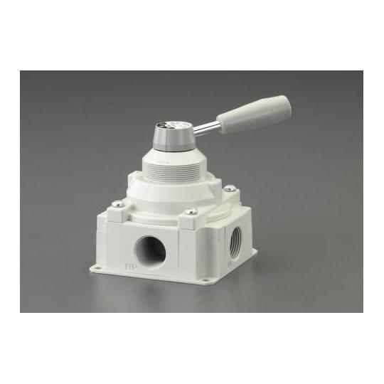 手動切替バルブ 4方向 Rc1/2" SMC EA153SJ-37 (63-3201-33)