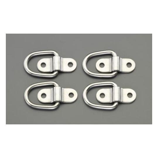 38.1 mm ウォール金具 ステンレス製/4個 エスコ EA638BT-11 (63-3240-7...