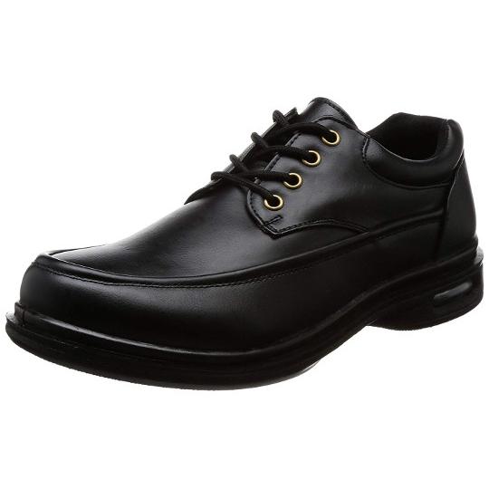 ビジネスシューズ FS-1300 BLACK 24.5cm 内外ゴム  (63-3308-87)