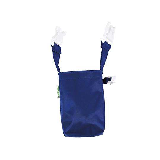 ジェル消毒撥水ポシェット本体 ネイビー サラヤ 98467 (63-4061-99)