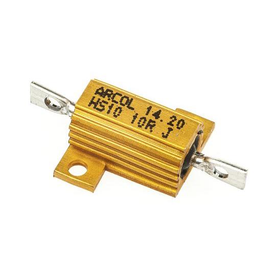大電力用 メタルクラッド抵抗器 10W 10Ω ±5％ Arcol HS10 10R J (63-4...