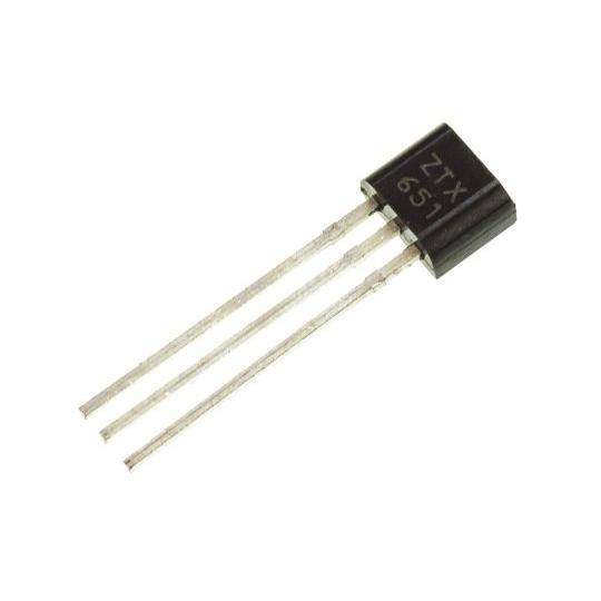 NPN トランジスタ 60 V 2 A 3-Pin E-Line 1袋 5個入 DiodesZete...