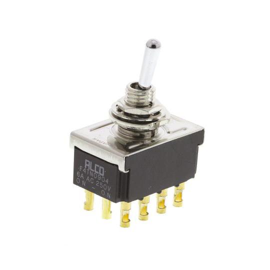 TE Connectivity トグルスイッチ 4PDT On-On RS Pro 316-995 ...