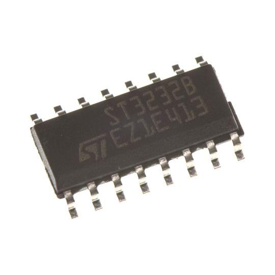ライントランシーバ RS-232 3.3 V、5 V 16-Pin SOIC 1袋 (5個入)  S...
