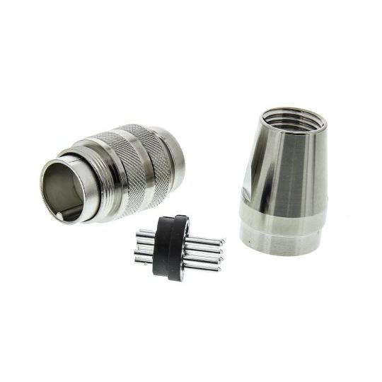 Dinプラグ Plug 6極 アンフェノール C09131H0061002 (63-4698-56)