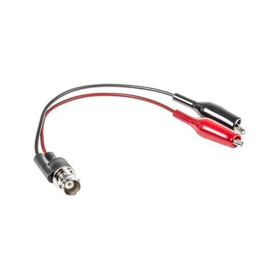 BNC メス → ワニ口クリップ テストリード 黒 赤 Pomona 2631 (63-4716-1...