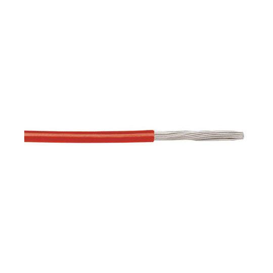 Alpha Wire フッ素樹脂ケーブル 赤 導体材質 銀めっき銅線 30m 30 AWG 5851...