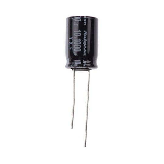 アルミ電解コンデンサ 1000μF 10V dc 1袋 5個入 Ruby-con 10YXF1000...