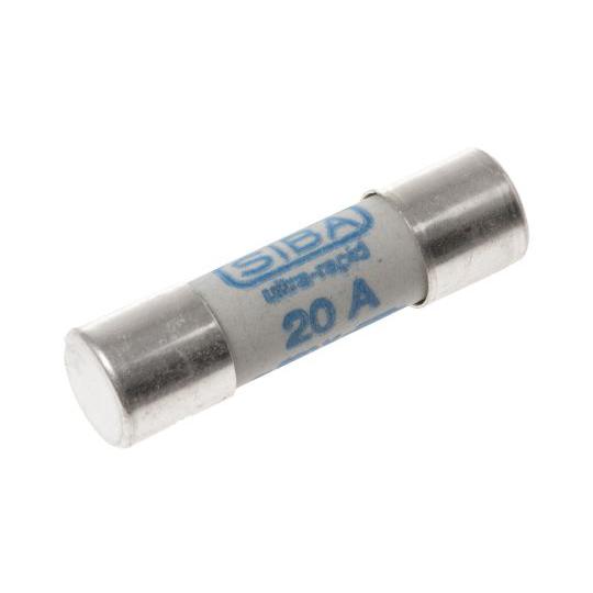 シバ セラミック管ヒューズ 20A 10x38mm 700V ac 1袋 5個入 SIBA 50-1...