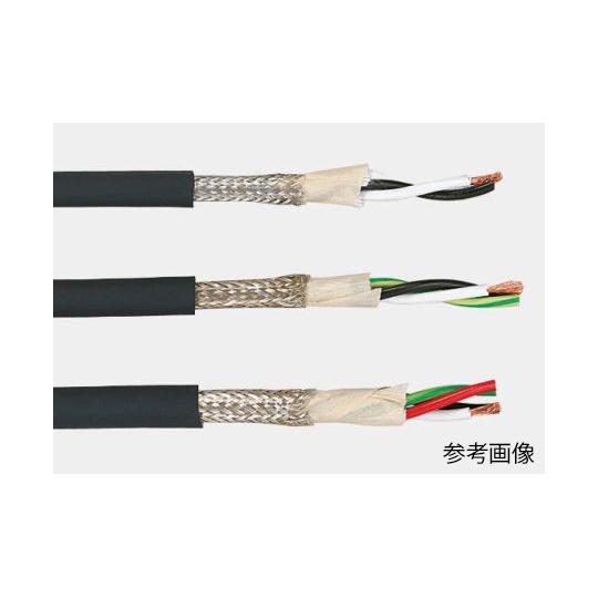 多芯ケーブル 4芯 シールド有 10 m 1巻 (10メートル入)  300V EXT-2-SB／2...