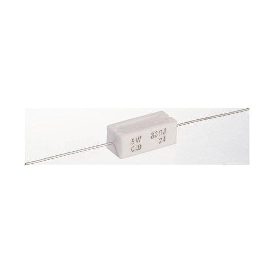 セメント抵抗器 470mΩ 5W ±10％ 1袋 5個入 帝国通信工業 RGB5L0.47-OHM-...