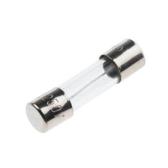 ガラス管ヒューズ 100mA タイムラグ 5x20mm 250V ac 1袋 10個入 RS Pro...